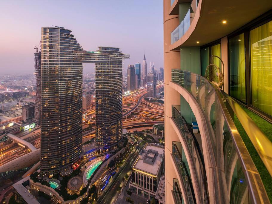 First Class 2Br With Full Dubai Skyline & Sea View Buitenkant foto