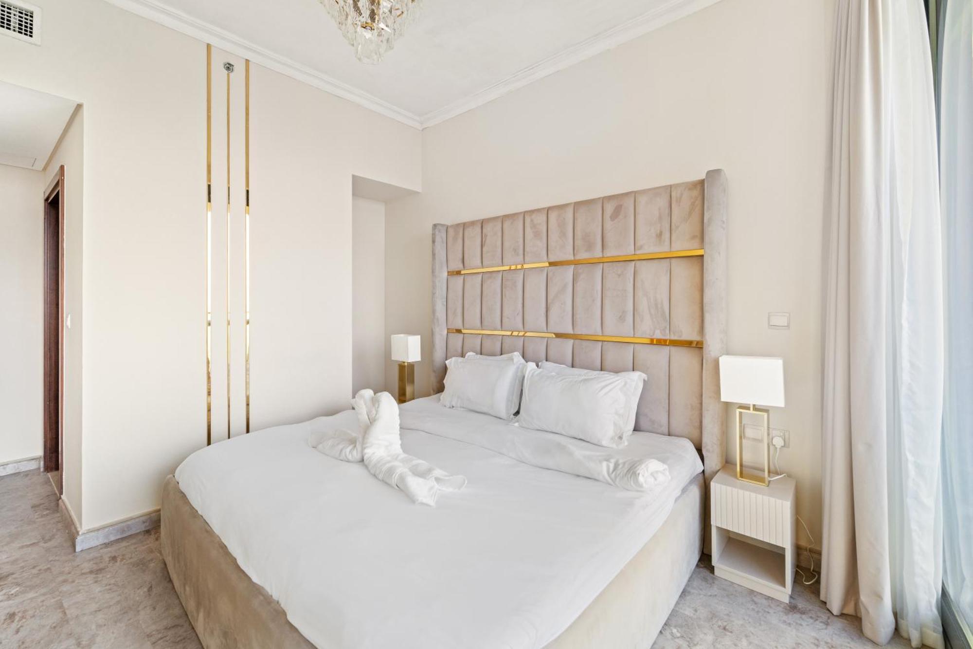 First Class 2Br With Full Dubai Skyline & Sea View Buitenkant foto