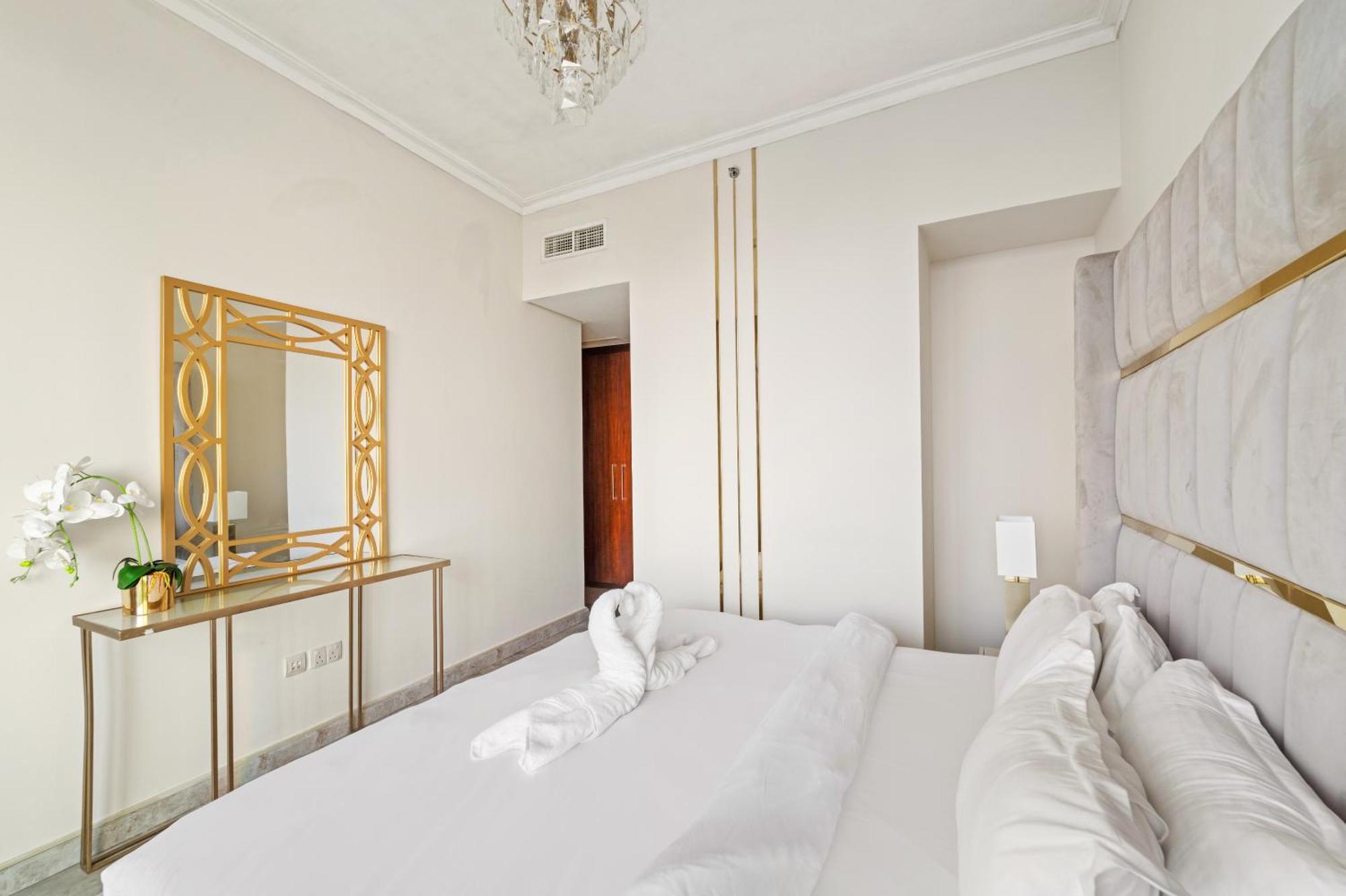 First Class 2Br With Full Dubai Skyline & Sea View Buitenkant foto