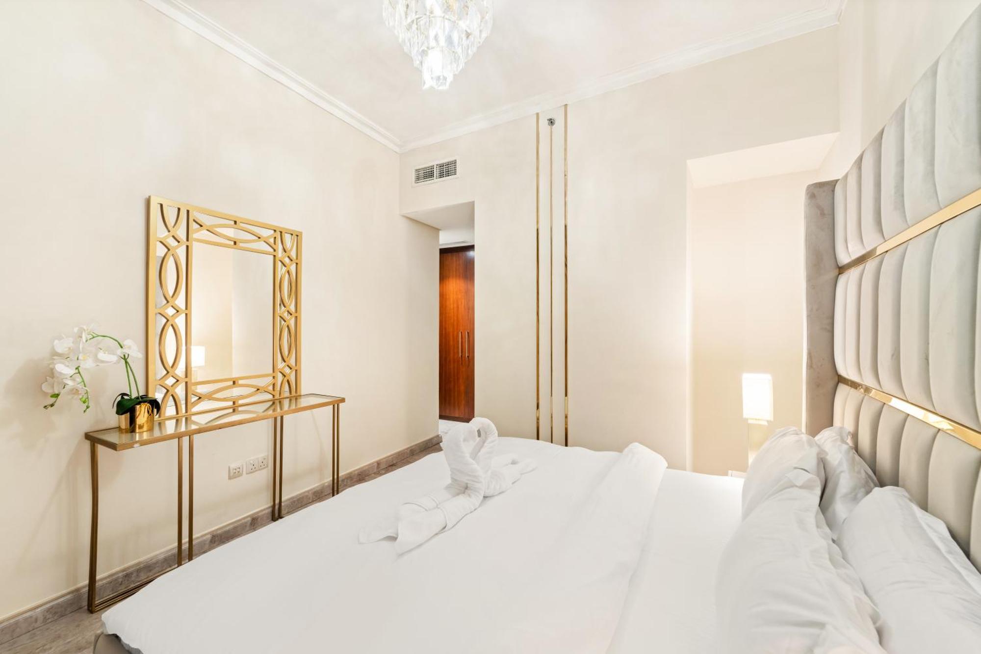 First Class 2Br With Full Dubai Skyline & Sea View Buitenkant foto