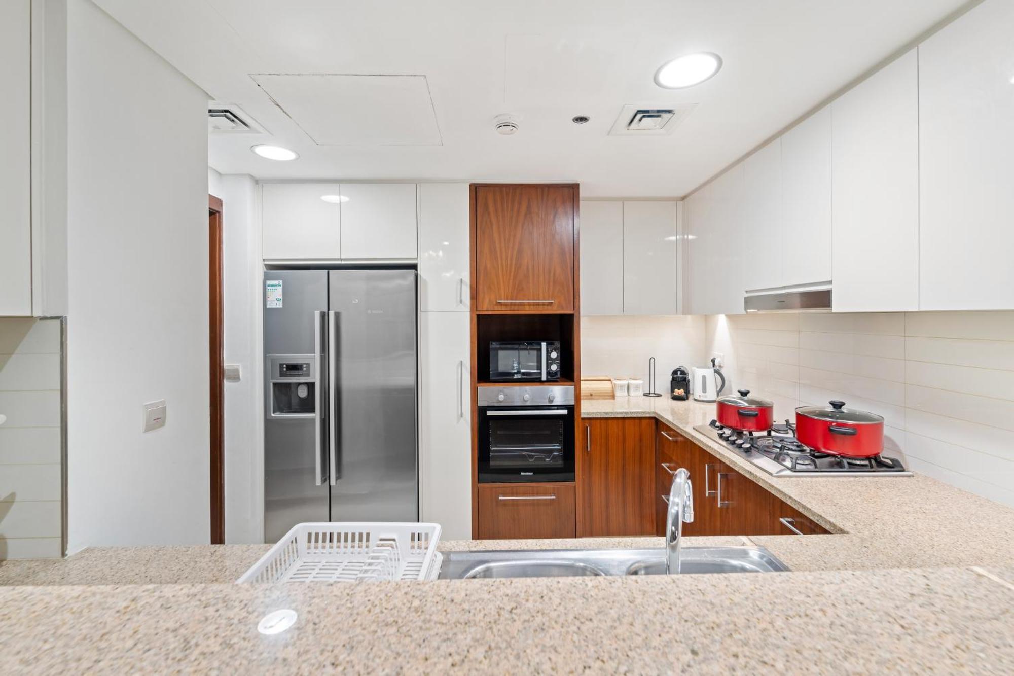 First Class 2Br With Full Dubai Skyline & Sea View Buitenkant foto