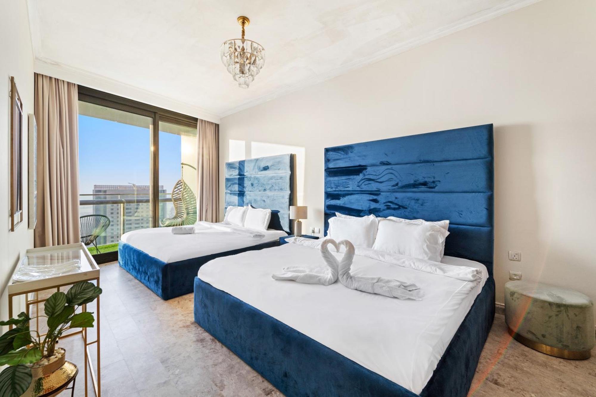 First Class 2Br With Full Dubai Skyline & Sea View Buitenkant foto