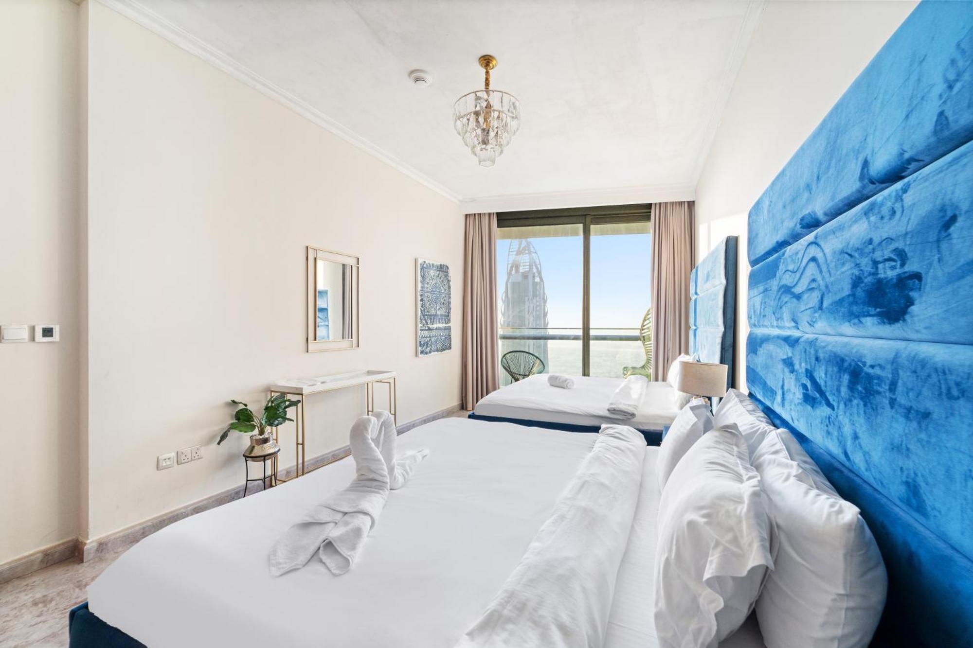First Class 2Br With Full Dubai Skyline & Sea View Buitenkant foto